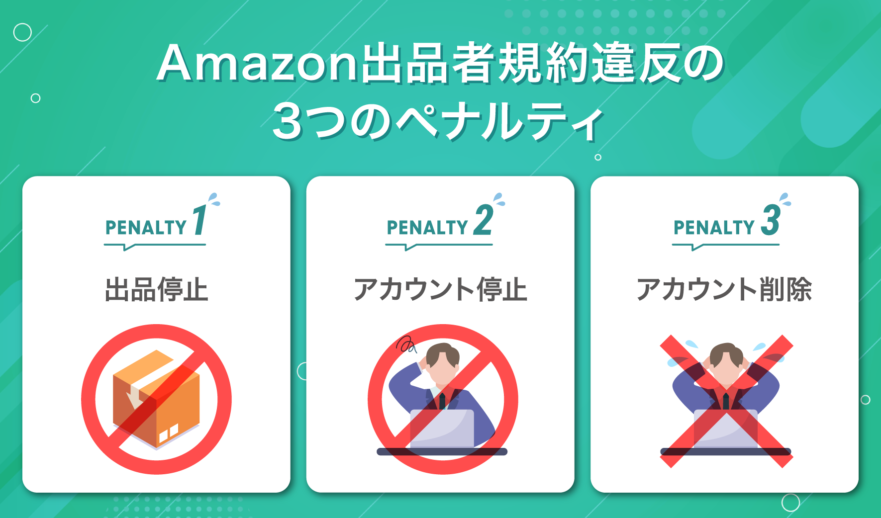 Amazonの出品規約とは？ペナルティになりがちな6つのケースも紹介 | ピュアフラット