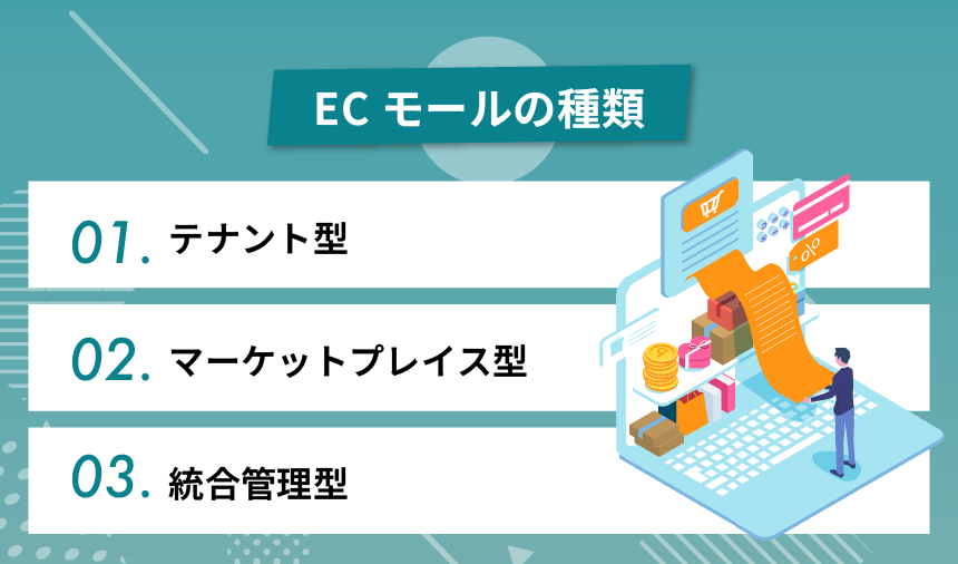 ECモールとは？ECモールの種類