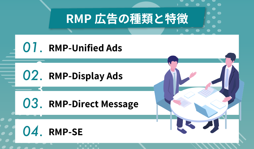 RMP広告の種類と特徴